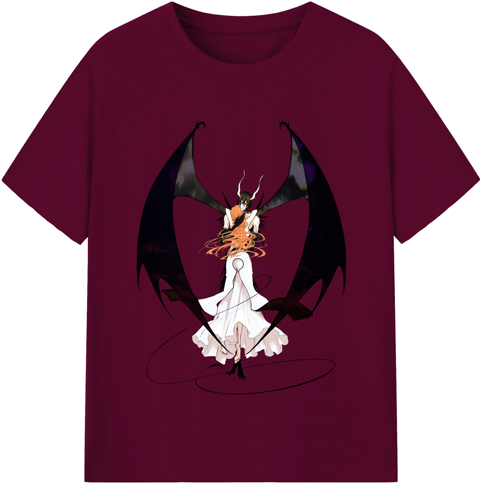 （画像用） ブリーチ ウルキオラ·シファー BLEACH Ulquiorra cifer レディースカジュアルプリントTシャツ（綿100％）